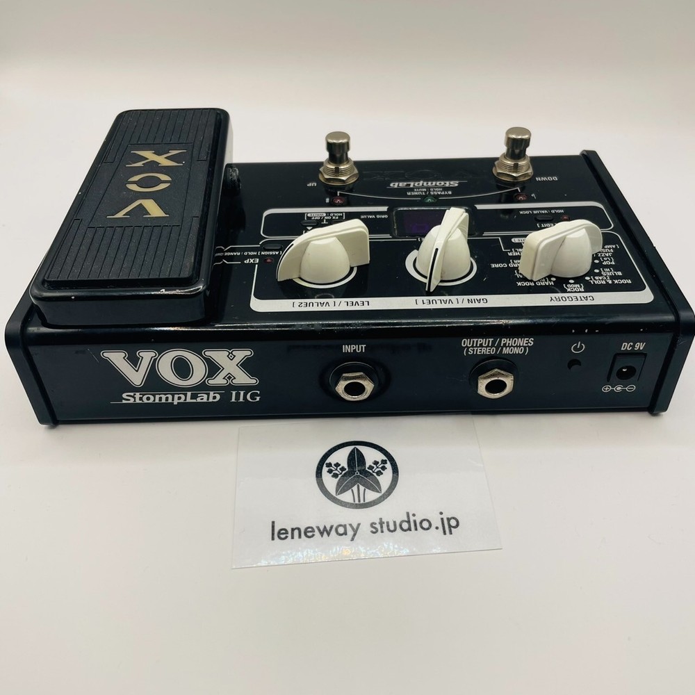 VOX StompLab SL2G Modeling Guitar Floor Multi-Effects Pedal tested to work