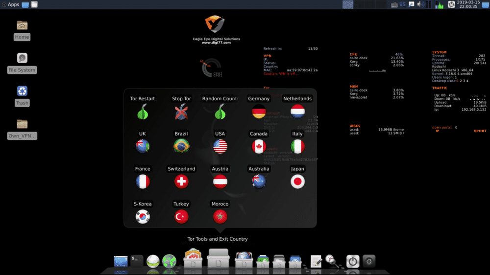 Anonymous USB Live, Hide Your PC- Hacking PC Live OS-Hacking Dark Web Hidden PC°