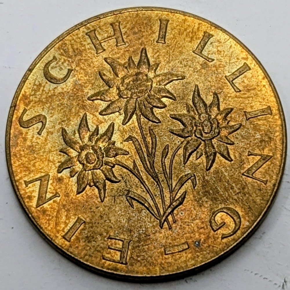 1967 1 Schilling Austria BU Condition