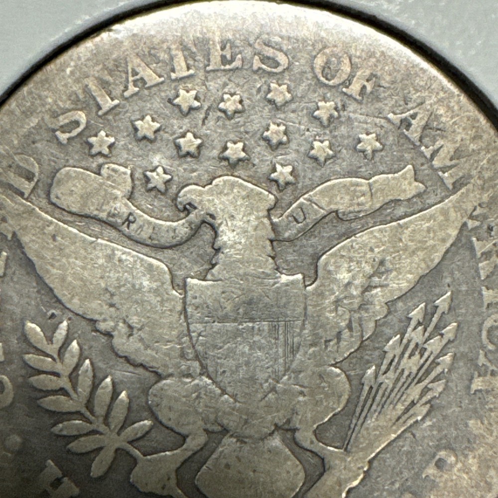 1896-S Barber Half Dollar