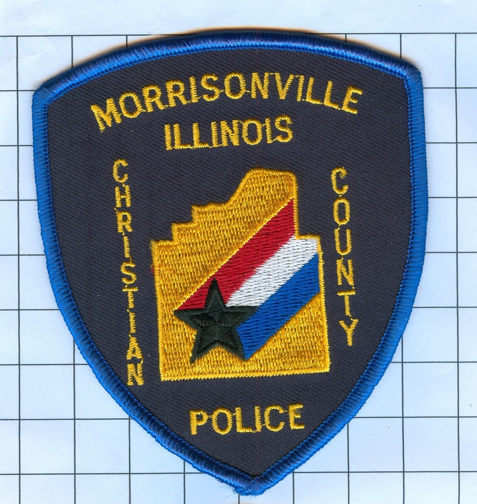 Police Patch - Illinois - MORRISONVILLE, Christian County