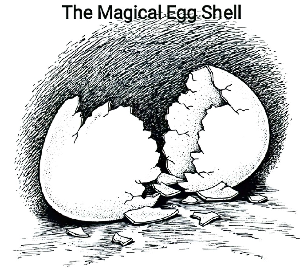 Egg Shell Powder For Protection 8 Oz.