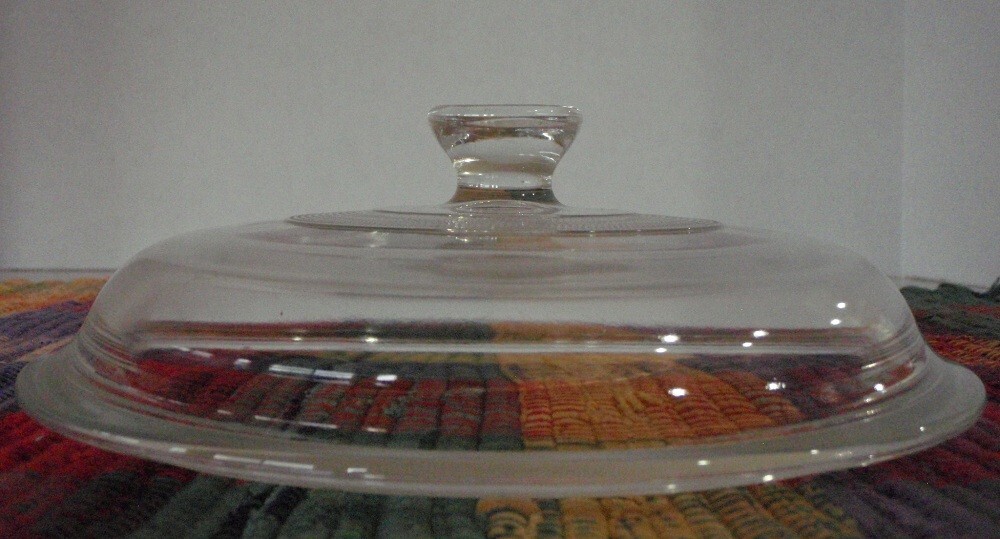 Crock Pot Slow Cooker Replacement GLASS LID ONLY Fits 7" Opening Rival Pyrex