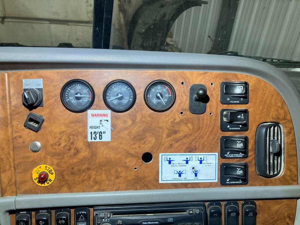 2008-2024 Peterbilt 367 GAUGE AND SWITCH Dash Panel - Used