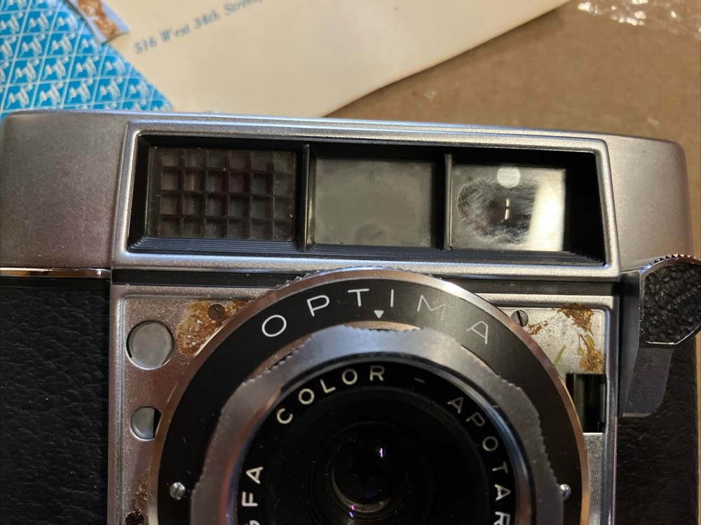 Agfa Optima Compur 35mm Film Camera color