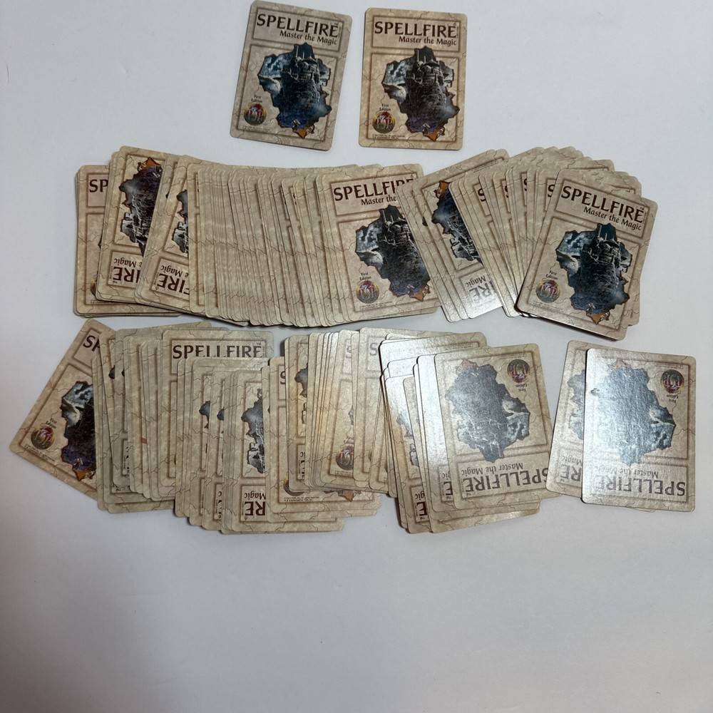 Spellfire - Master the Magic | 1st edition 182 Card Lot