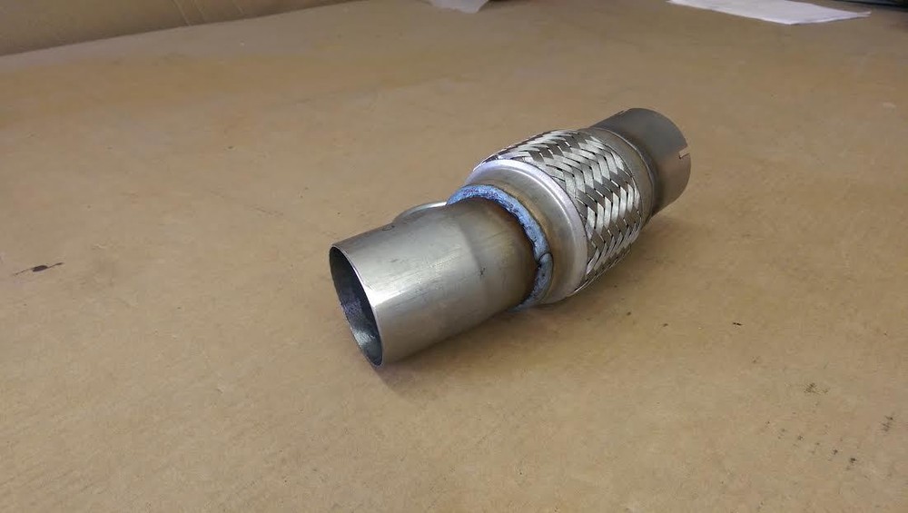 BMW 320D Exhaust Flexi Flex Easy Repair front Pipe, Stainless