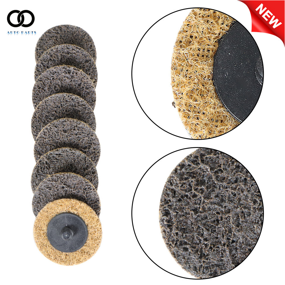 50Piece 2" Coarse Surface Conditioning Discs Roll Lock Die Grinder Sanding Pads