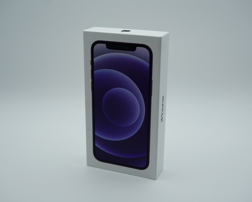 iPhone 12 Black 64GB - Genuine Box Only w/ Cable and Documentation