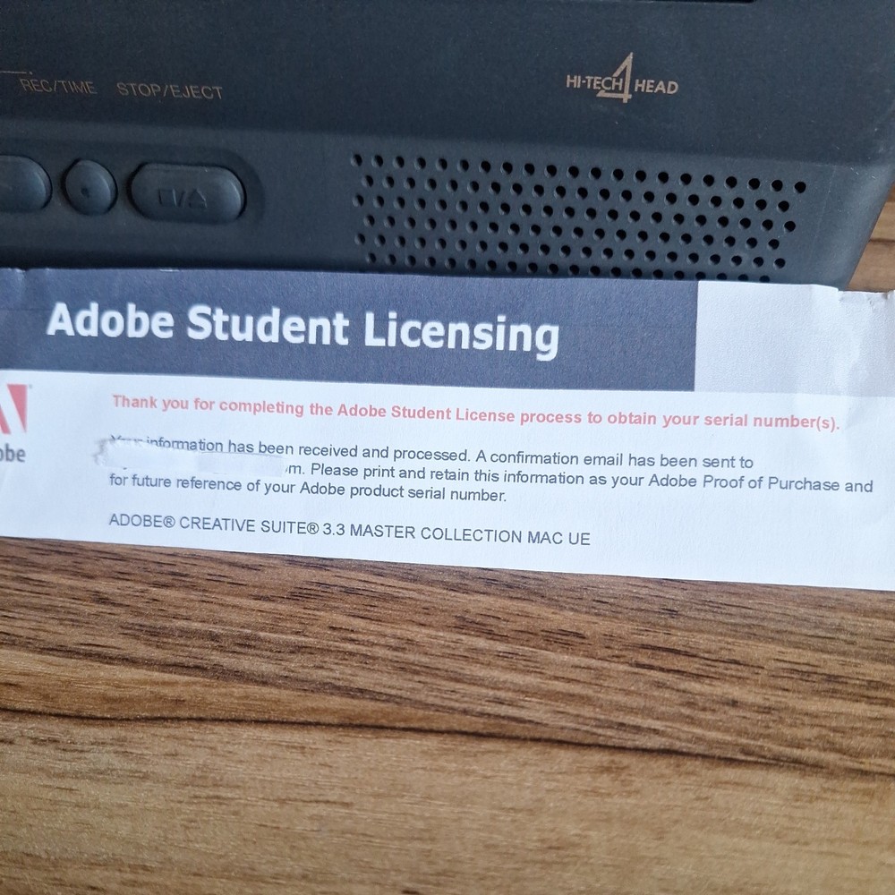 Adobe Creative Suite 3 Master Collection Mac Windows Untested