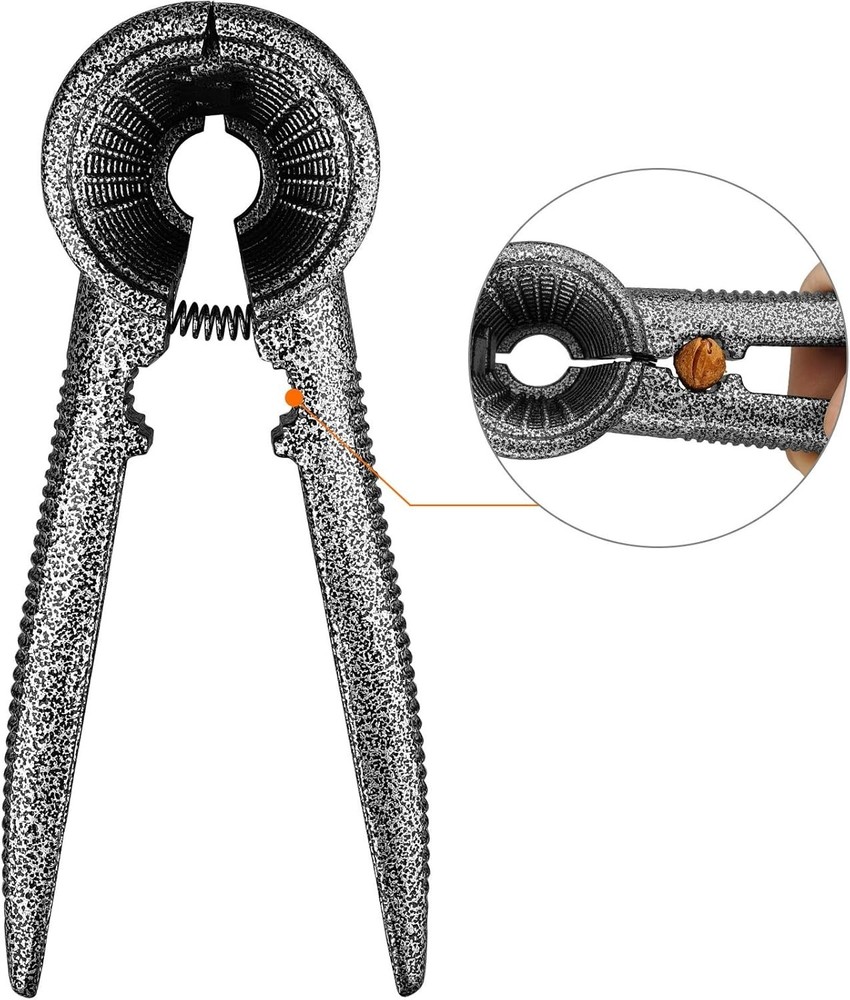 Nutcracker Pecan Nut Cracker Walnut Cracker with Non-slip Handle