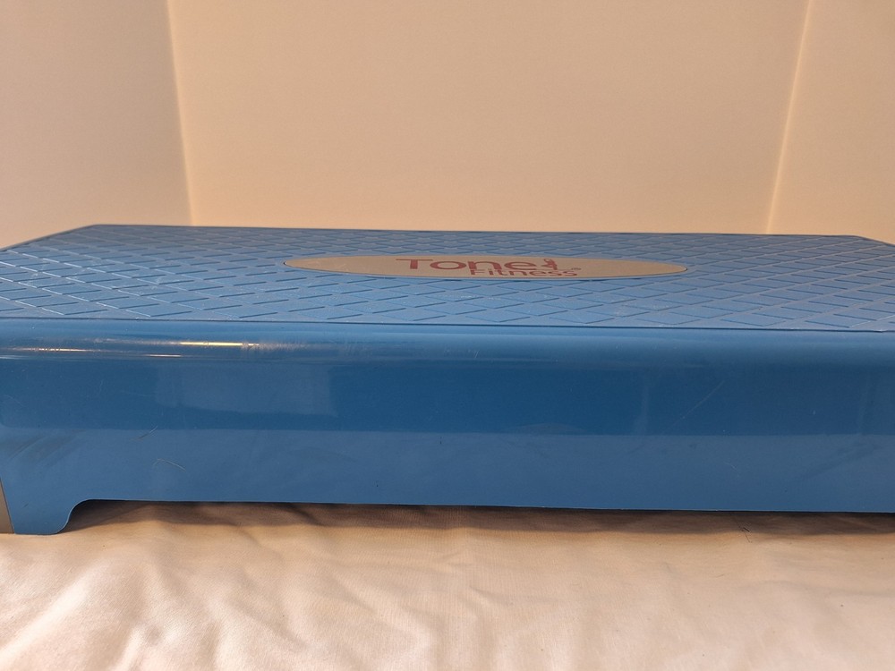 Tone Fitness Aerobic Step Blue Exercise Step Platform Medium