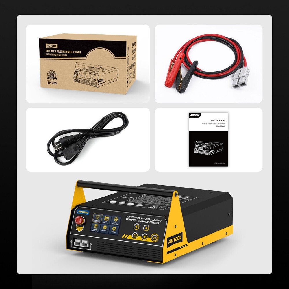 ECU Reprogramming Power Supply Stabilizer Lithium Battery Charger Jump Starter