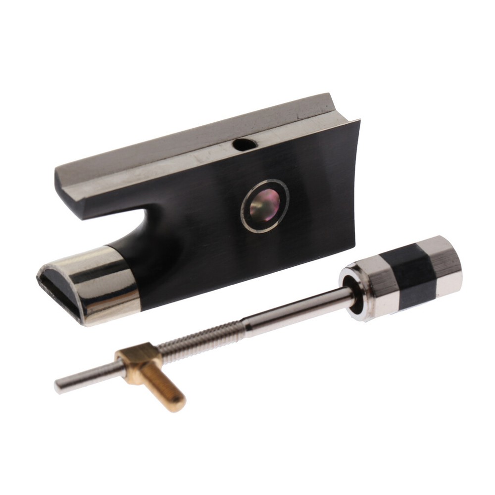 Bow Frog Ebony 4/4 Violin Bow Frog Slide Replacement Repair