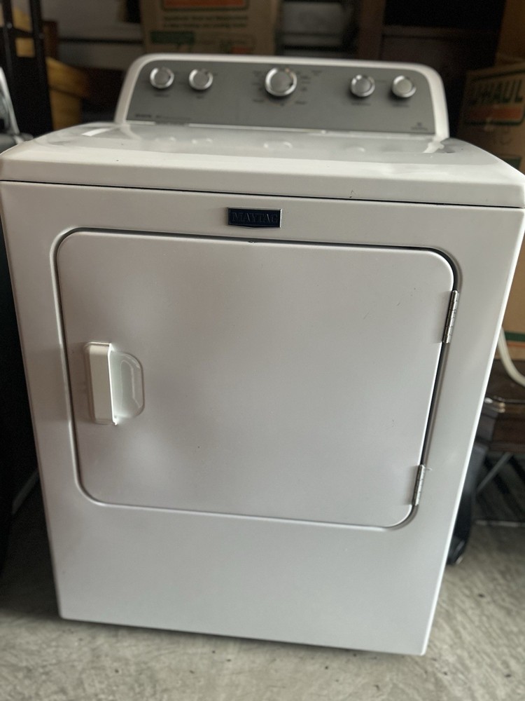 Maytag Bravos MCT Top-Loading Electric Washer & Dryer Set, White