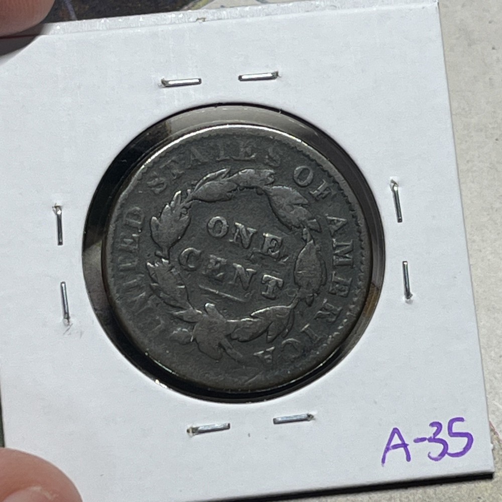 1834 Large Cent Copper Coin Collection