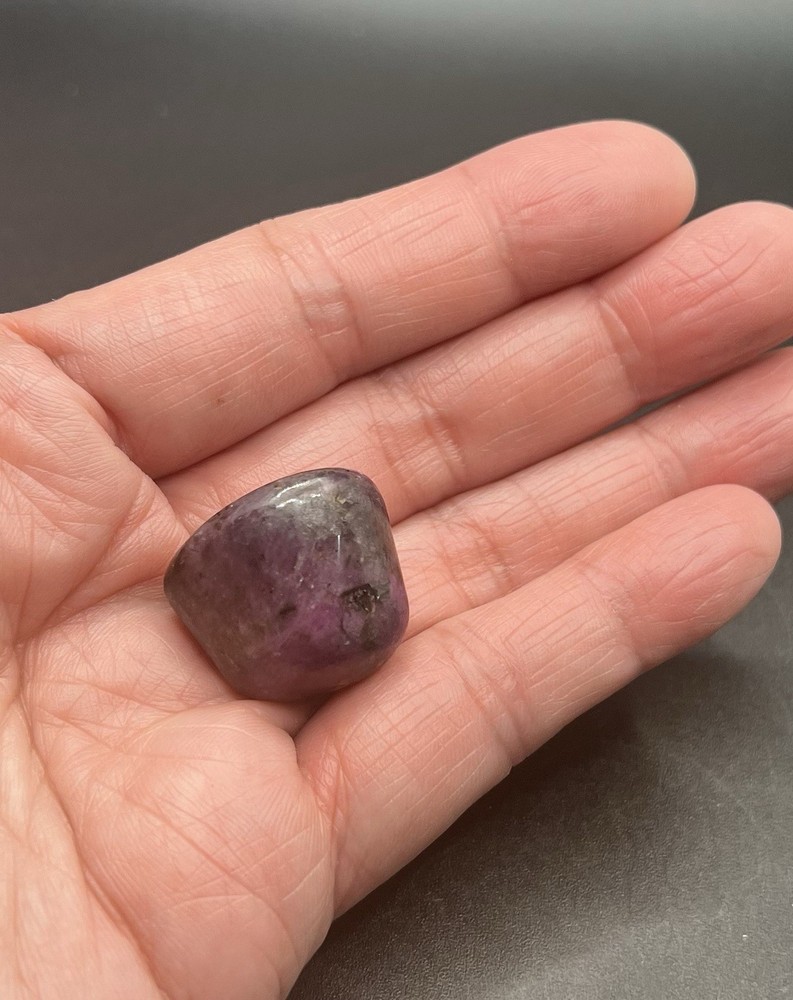 Ruby Genuine Polished Stone from India 16.4g RARE