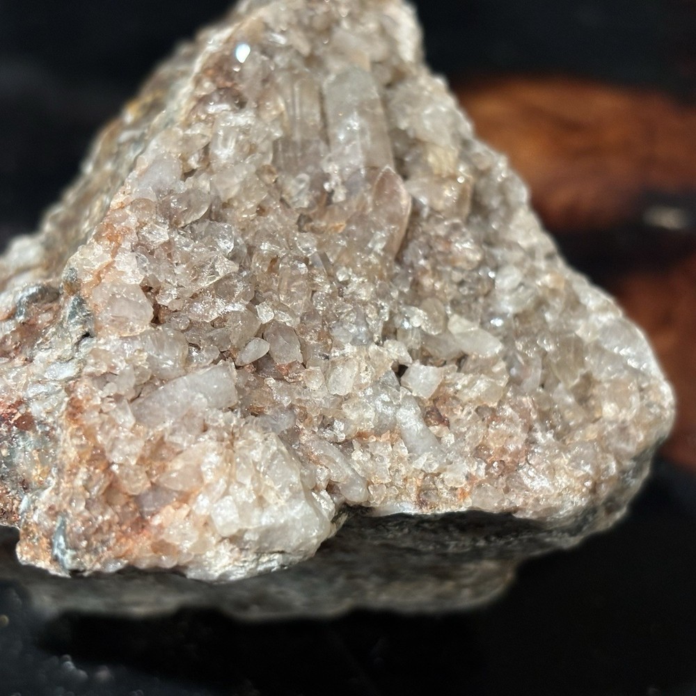 smokey quartz gold ore specimen