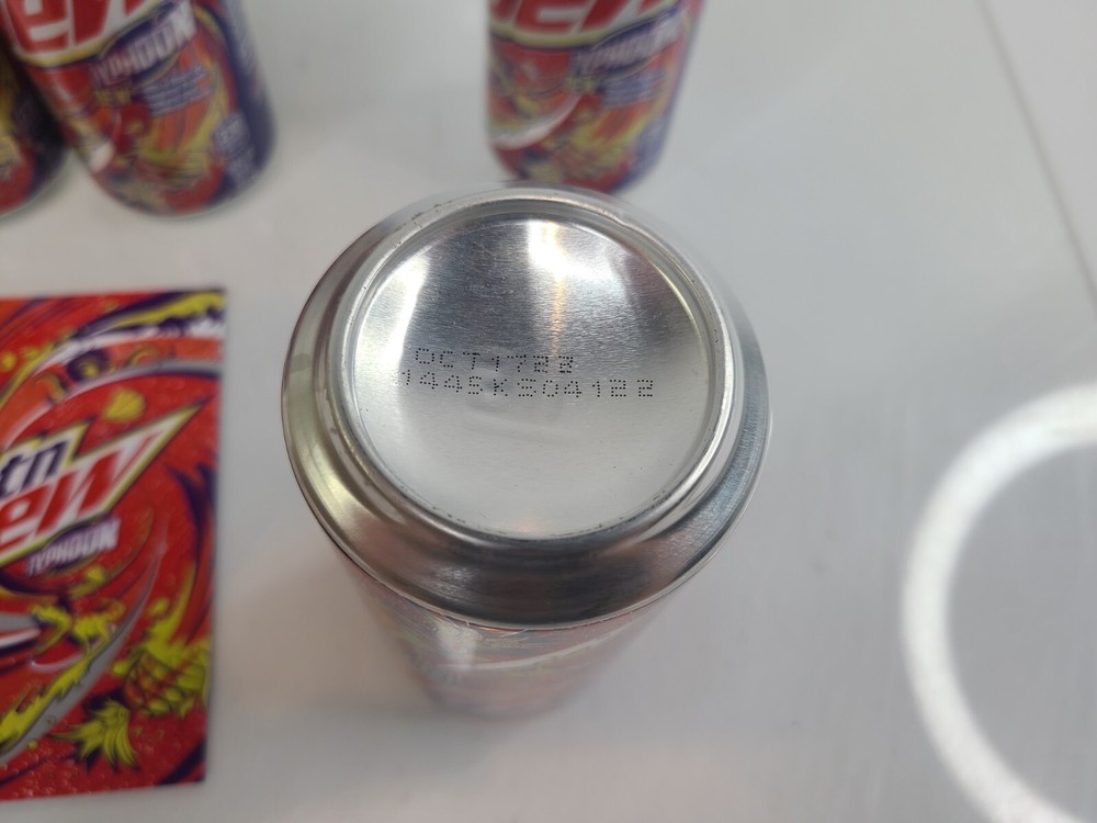6 Pack - Mountain Dew Typhoon - 2022 Edition - New - Discontinued