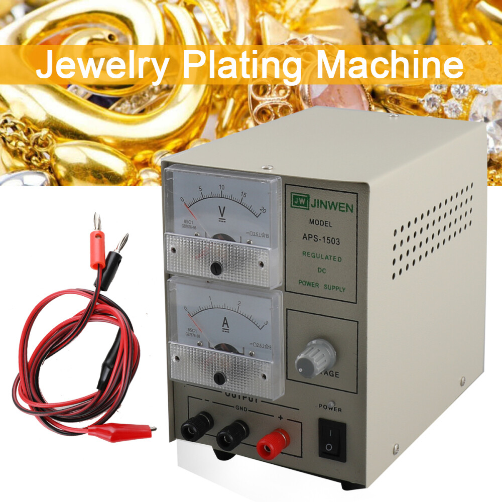 Electroplating Machine Jewelry Plating Machine Gold Silver Platinum Plater Tool