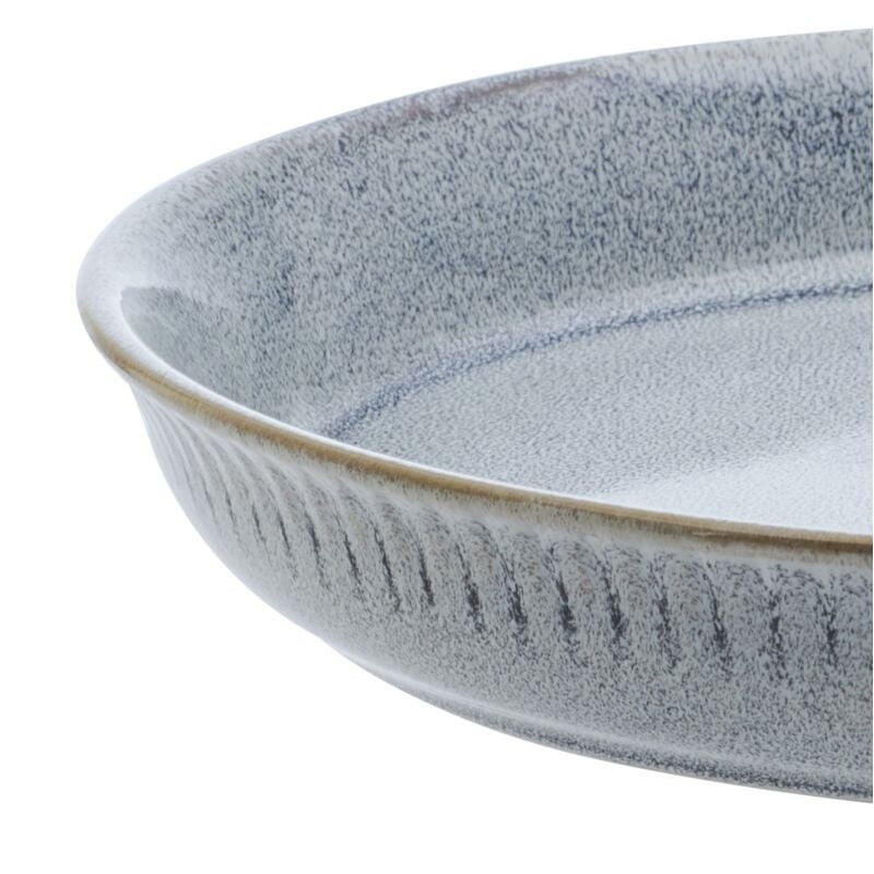 6 Piece Stoneware Dinnerware Bowl Set Dishwasher Safe Durable Modern Design New