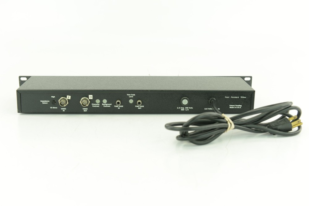 Fast Forward Video F21 SMPTE Time Code Generator / Reader