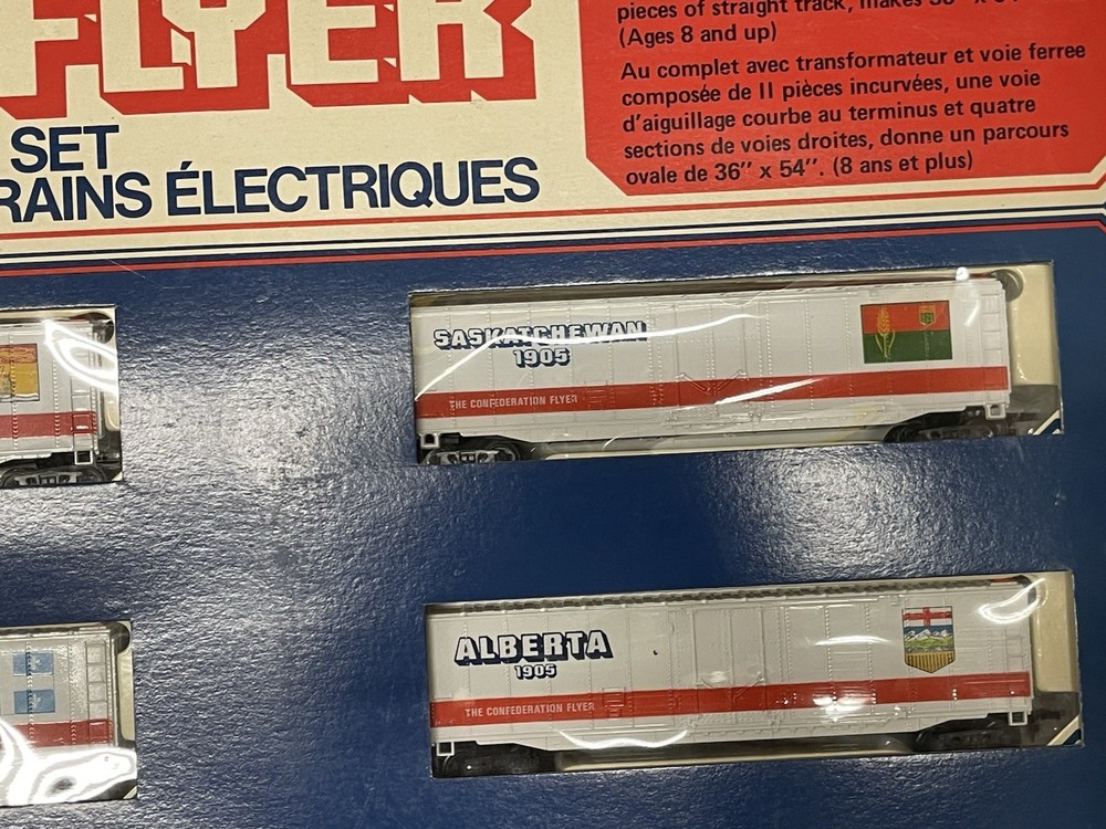 Lionel HO Canadian Release Confederation Flyer Train Set