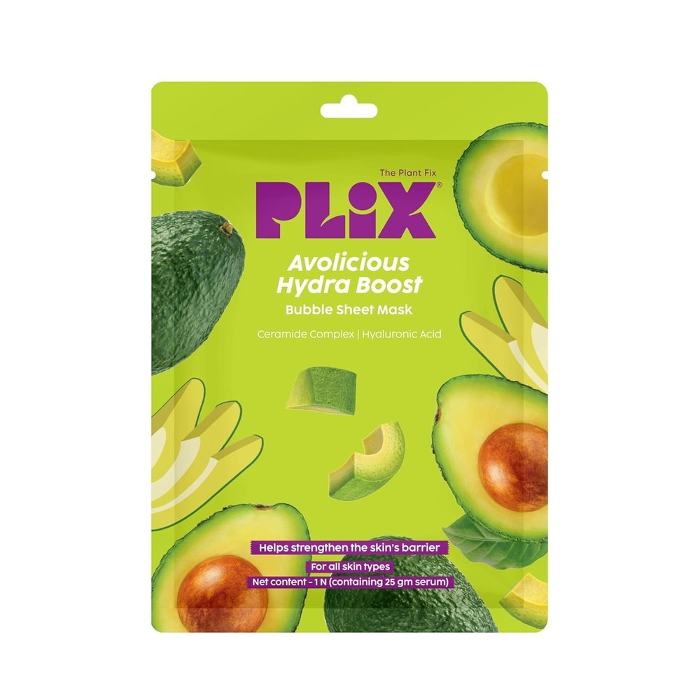 PLIX Avolicious Hydra Boost Bubble Sheet Mask