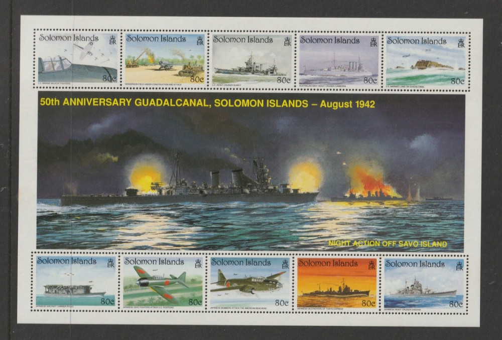 British Solomon Islands collection, Mint and used sets Mini sheets from 1937