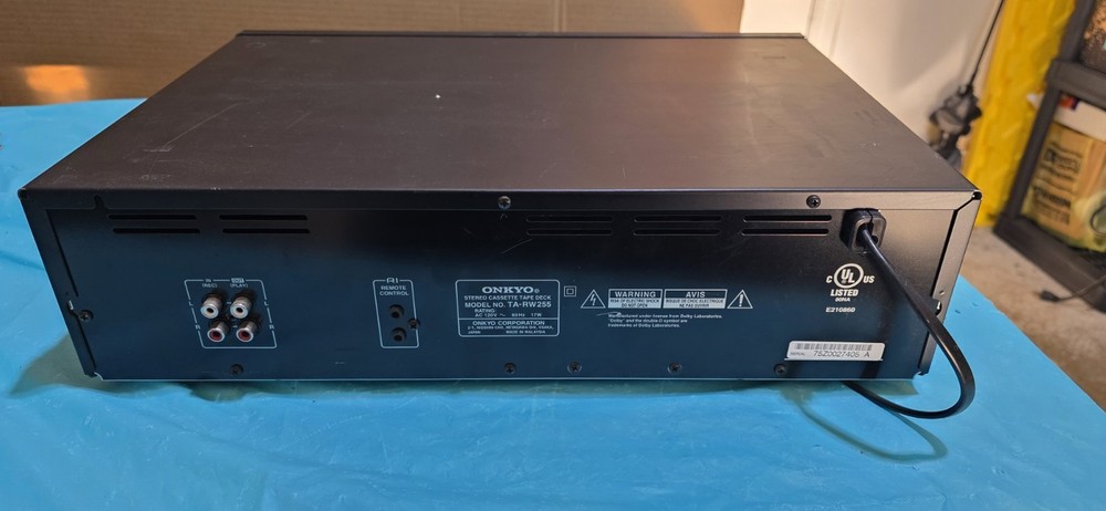 ONKYO TA-RW255 Cassette Deck Dual Auto Reverse