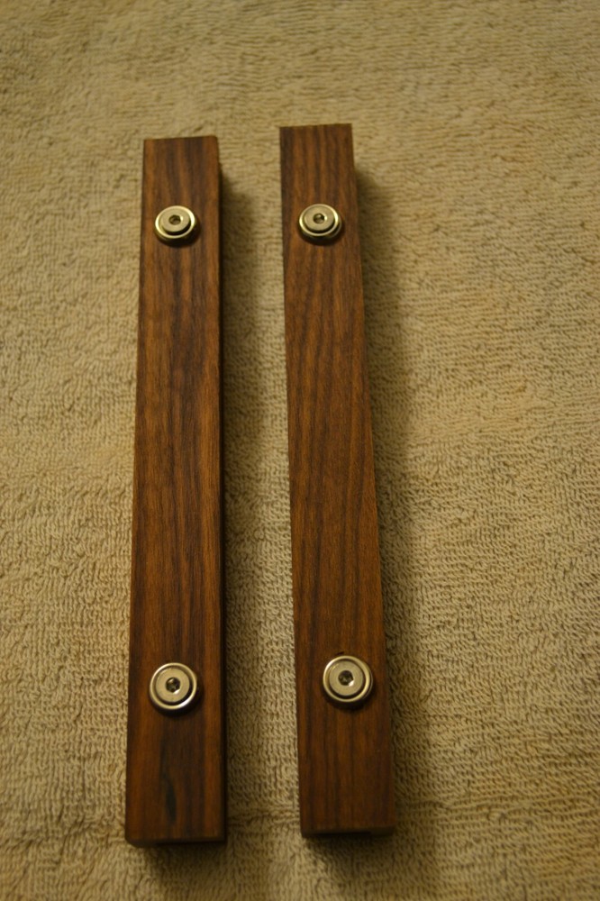 Pioneer RT-707 Side Rails, Solid Black Walnut fits RT-701 too Cheeks Beautiful