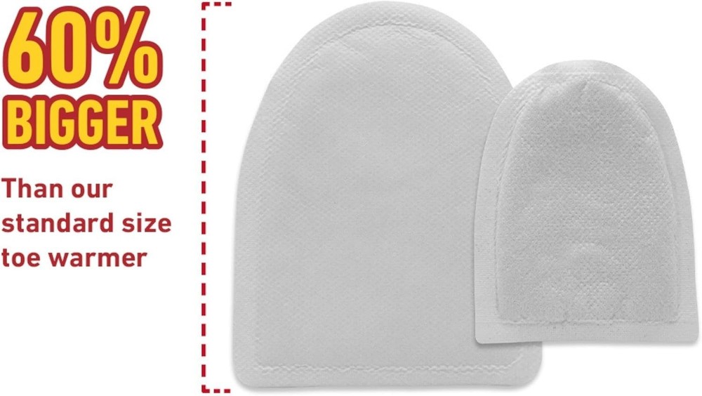 Bigfoot Adhesive Toe Warmer | 5 Pair Value Pack