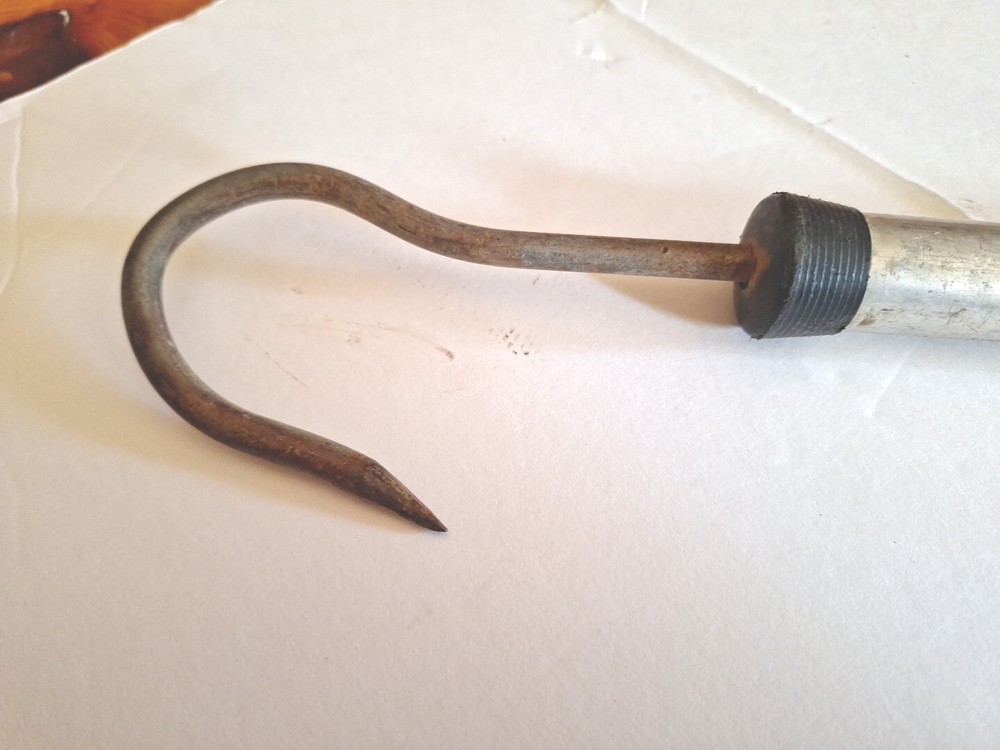 Vintage Fisherman’s Gaff Hook 30"