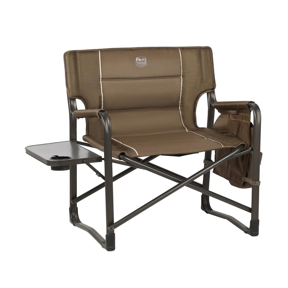 TIMBER RIDGE XXL Upgraded Oversized Directors Chairs with Foldable Side Table...