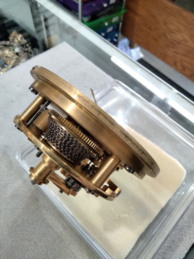 Russian Fusee Clock