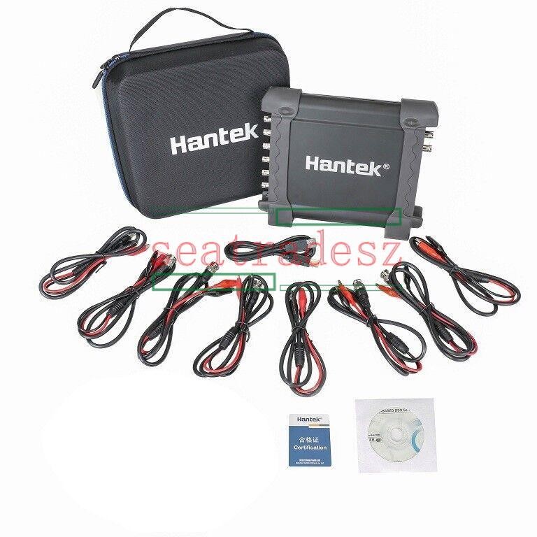 Hantek 1008B 8CH PC USB Oscilloscope/DAQ/8CH Programmable Generator NEW
