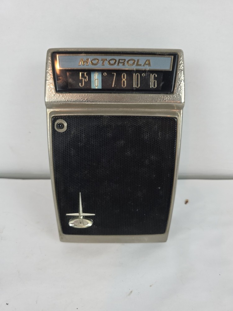 MOTOROLA X19A -/TRANSISTOR/ORIGINAL BOX/ BLUE/GREY/WORKS/TESTED/ EUC