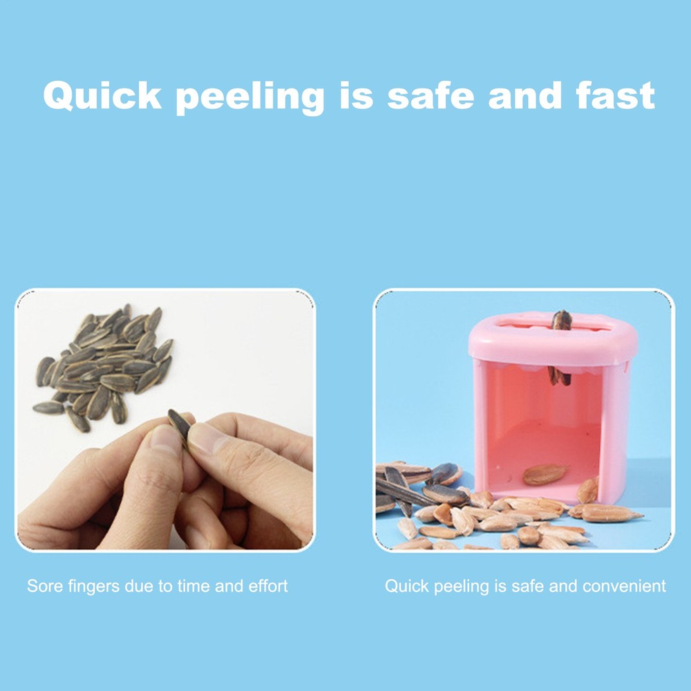 Peeling Machine - Sunflower Nut Shell Remover Handheld Nut Peeling Opening Tool