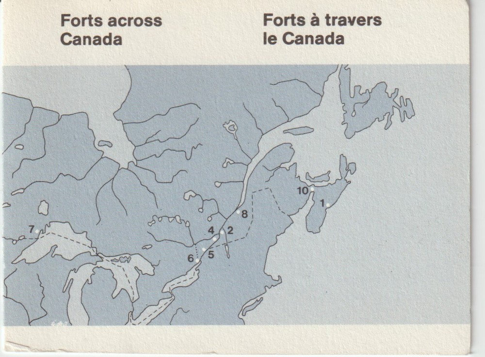 Canada Notebook BK86 Forts Across Canada