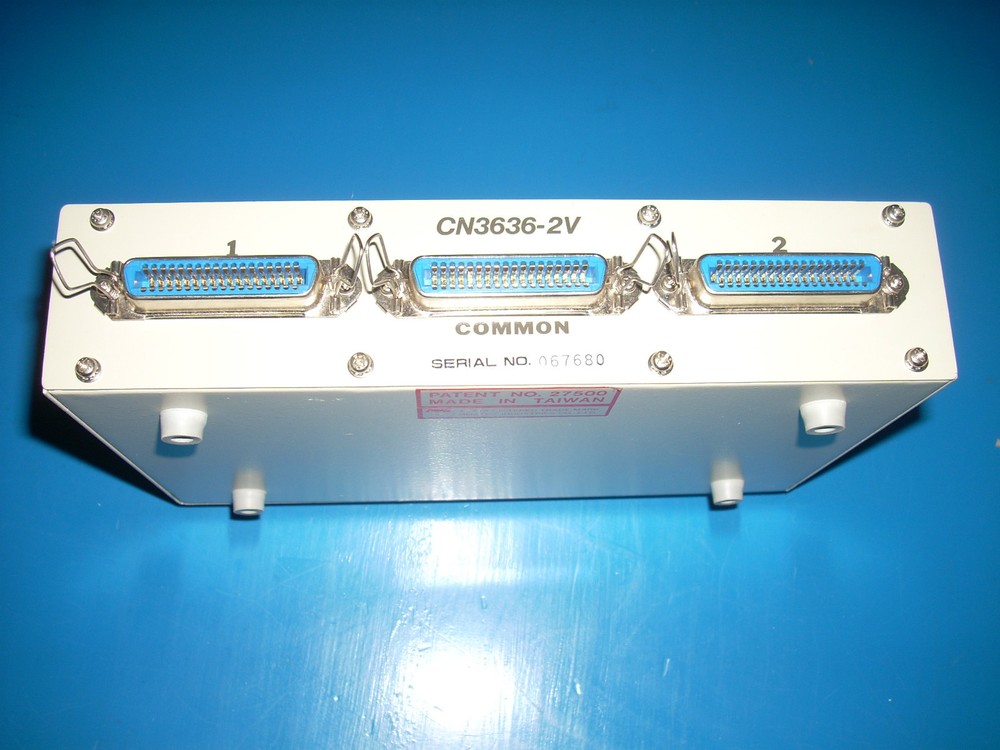 PENMATEY Data Switch 2 way Parallel (Printer) Connectors CN3636-2V c 1990s