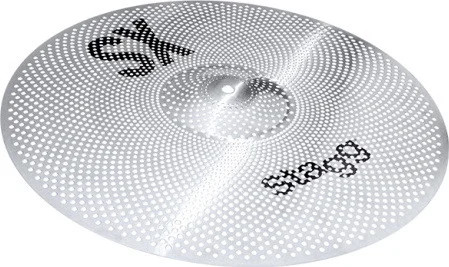 Silent cymbal set for practice