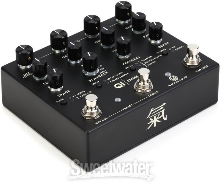 Walrus Audio Qi Etherealizer Multi-effects Pedal - Black