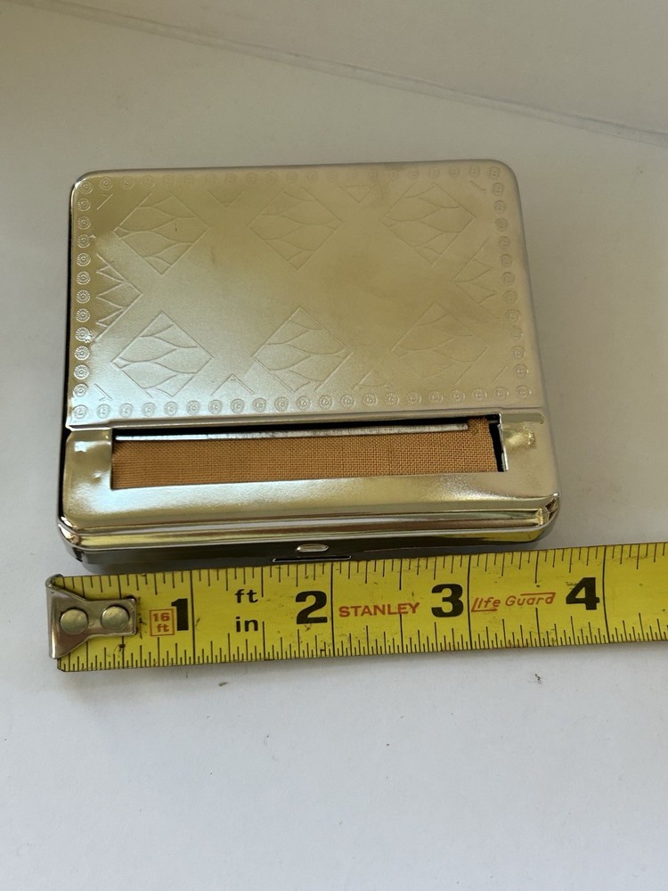 Automatic Tobacco Rolling Box Chrome Diamond Design