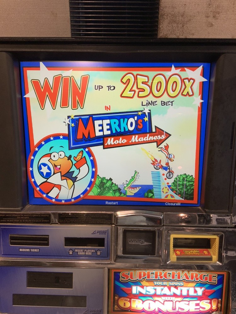 WMS WILLIAMS BB1 SLOT MACHINE SOFTWARE SET - LUCKY MEERCATS