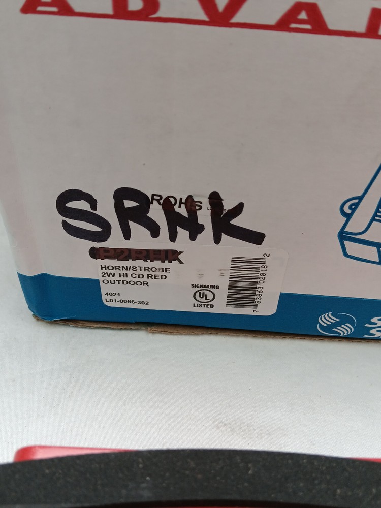 System Sensor SRHK Strobe, High-candela, Outdoor