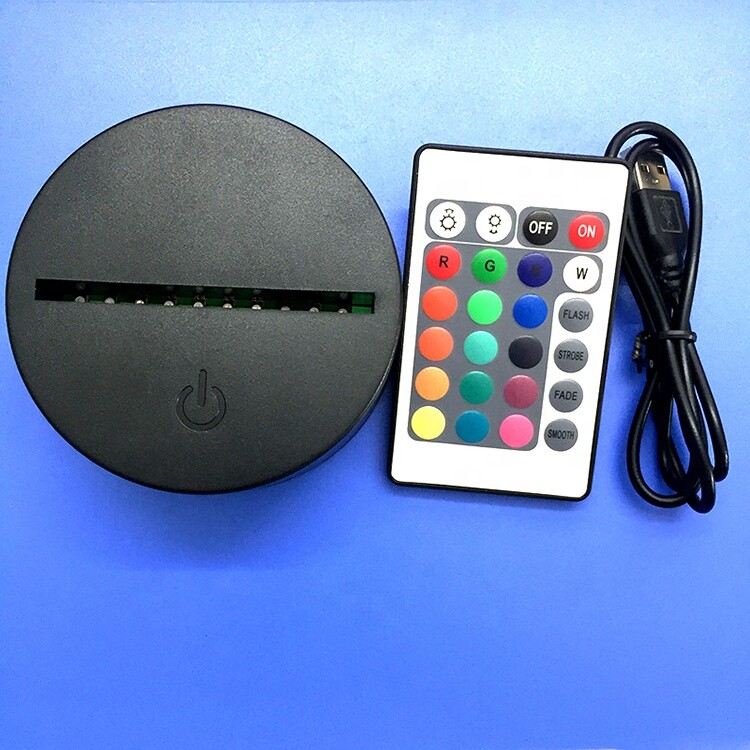 Star Trek Enterprise 3D LED Lamp, multi-function remote and Free Shipping