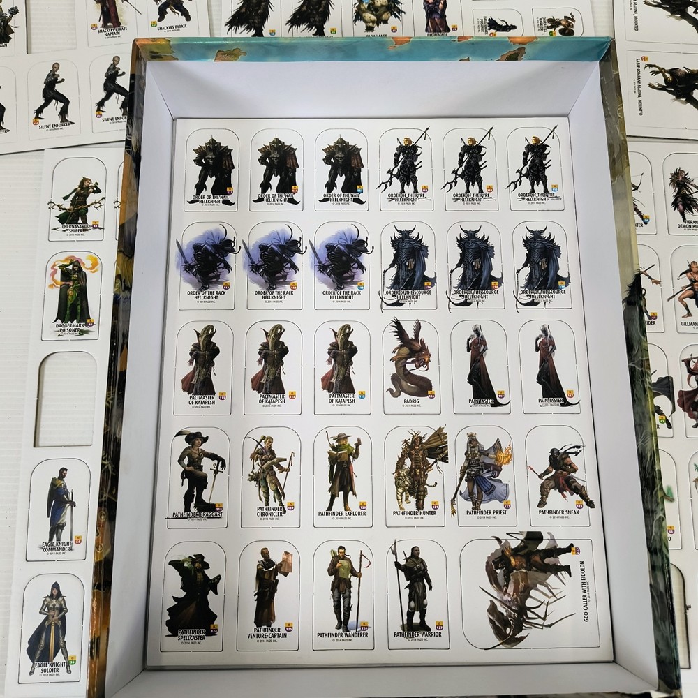 Pathfinder RPG Inner Sea Pawn Box 98% Complete (Missing 8 Pawns)
