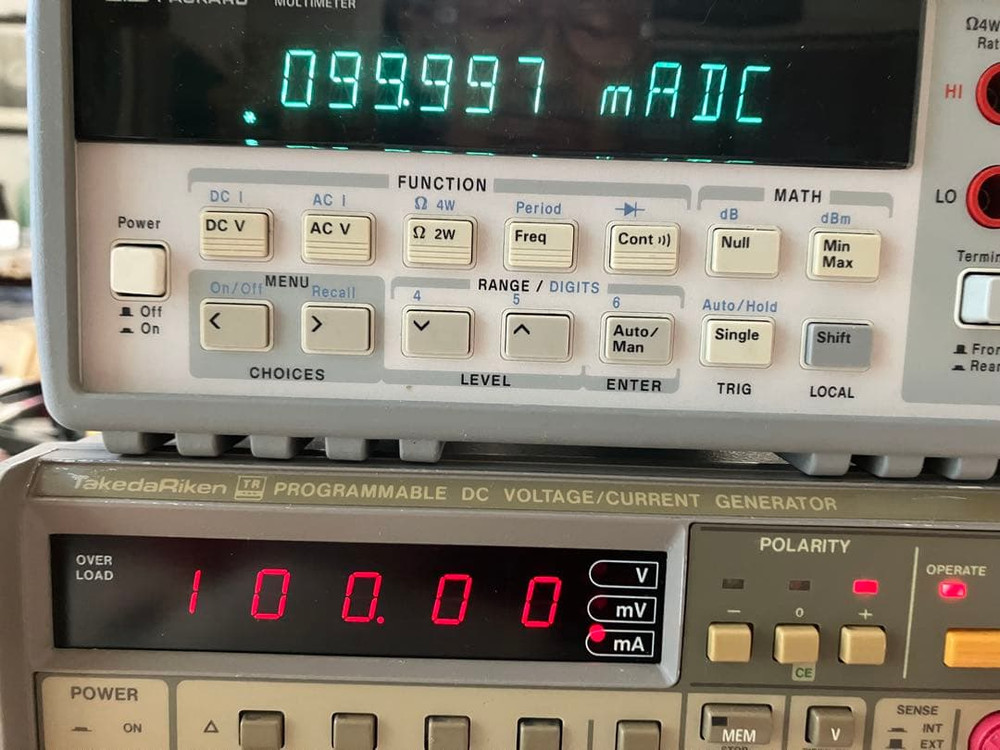 Advantest Takeda Riken TR6142 DC Voltage Current Generator Programmable Source