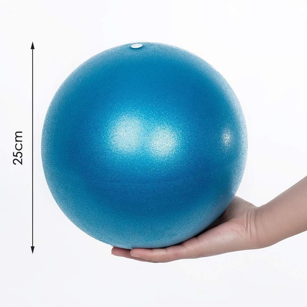 9-Inch Pilates Ball - Durable Inflatable Mini Workout Ball for Core Training