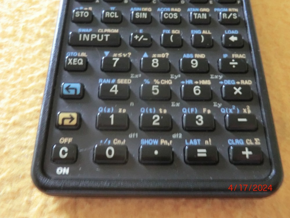 VINTAGE HP-21s Statistical Programmable Calculator